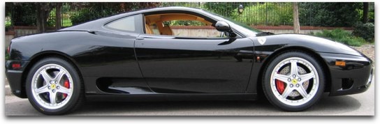 Driving ferrari to play poker