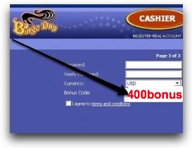 Bingo Day Coupon Bonus Code